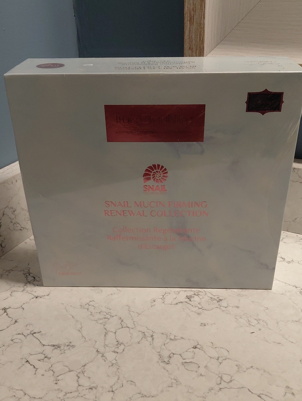 NIB True-OrgaNica Snail Mucin Firming Renewal Collection 6-Piece Set NEW In Box